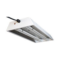 T5 HO FLUORESCENT GROW LIGHT FIXTURE - 2 X 24W | 60CM X 25CM | 6500K