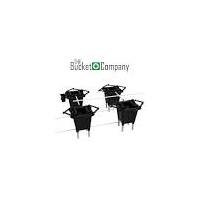 THE BUCKET COMPANY 10 GALLON STAKE 4 POT GROWERS KIT - MEDICAL / BLACK | DRIP SYSTEM