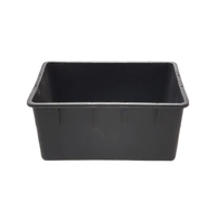 Black Nutrient Storage Tub 220L
