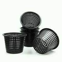 Mesh Pot Black Wick 140mm